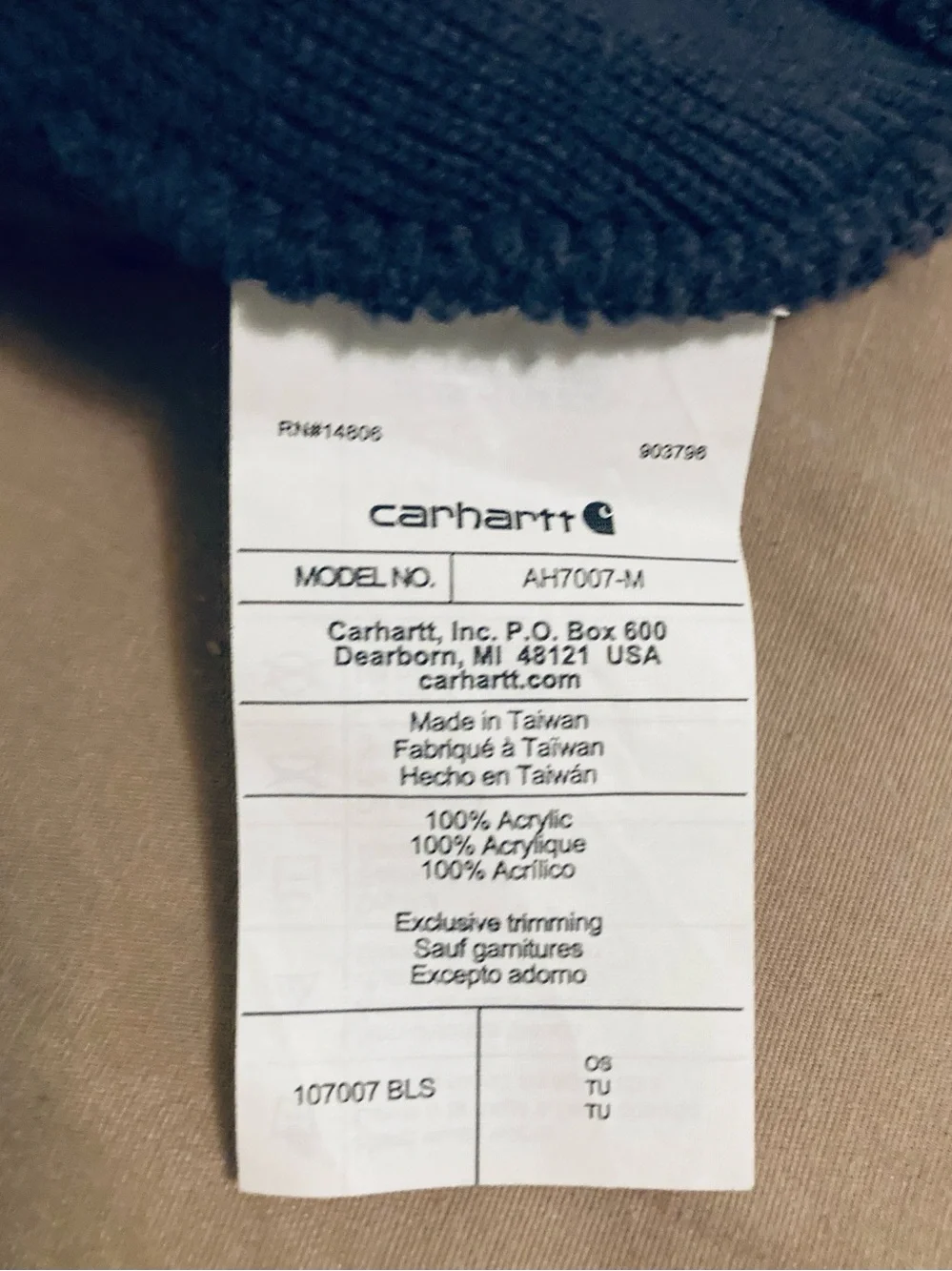 Carhartt Beanie